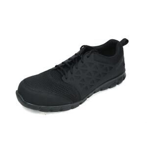 Reebok Sublite Cushion Mens Black Composite Toe Lace Up Work Shoes 13 W
